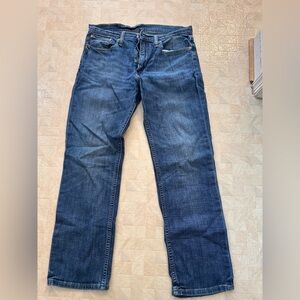 Levi's Men's Dark Blue Straight Jeans